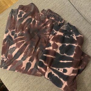 Urban outfitters Tie Dye Sweat Matching Set. Size M.